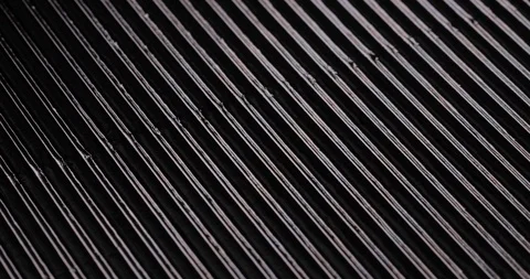 Abstract view of dark chrome metal looping background with reflecting of light 動画素材 119416083