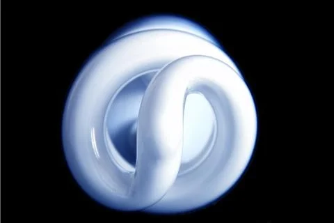 Abstract view of light bulb Foto stock