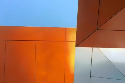 Abstract view of translucent ceiling Stock Photos