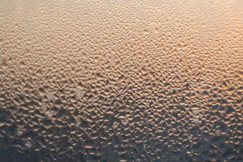 Abstract view in the window at sunrise Stock Photos