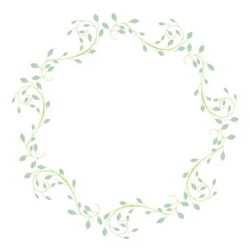 Abstract Vine Nature Background Stock Illustration