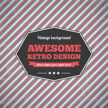 Abstract Vintage Background. Illustrazione stock