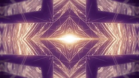 Abstract vintage background of kaleidoscope effect. Video stock 82446829
