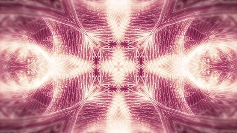 Abstract vintage background of kaleidoscope effect. Видео 82577771
