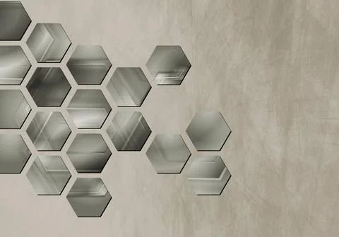 Abstract vintage background with technology elements. Vector illustration ... Stock Photos