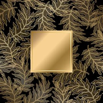 Abstract vintage damask pattern Stock Illustration