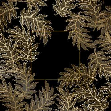 Abstract vintage damask pattern Stock Illustration