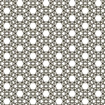 Abstract vintage geometric wallpaper pattern background. Vector illustration Illustrazione stock