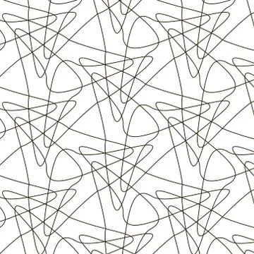 Abstract vintage geometric wallpaper pattern background. Vector illustration Stock Illustration