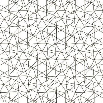 Abstract vintage geometric wallpaper pattern background. Vector illustration Illustrazione stock