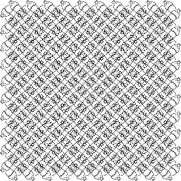 Abstract vintage geometric wallpaper pattern background. Vector illustration Illustrazione stock
