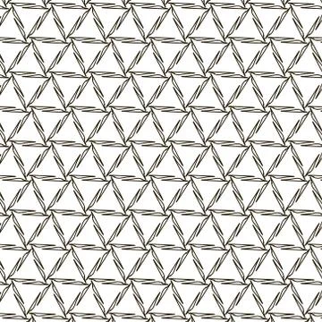 Abstract vintage geometric wallpaper pattern background.  illustration Stock Illustration