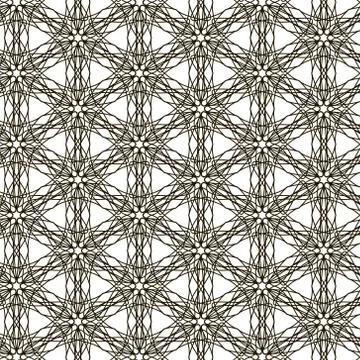 Abstract vintage geometric wallpaper pattern background.  illustration Stock Illustration