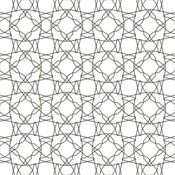 Abstract vintage geometric wallpaper pattern background.  illustration Stock Illustration
