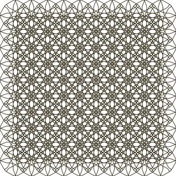 Abstract vintage geometric wallpaper pattern background.  illustration Stock Illustration
