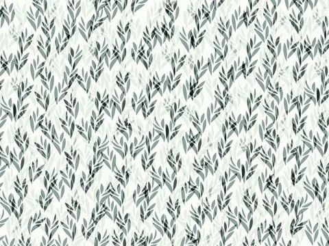 Abstract vintage leaf pattern for fabric design and various design backgrounds. Illustrazione stock