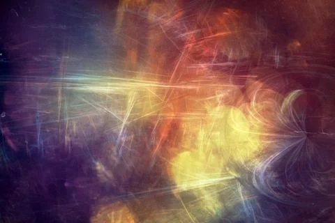 Abstract Vintage Multicolored Bright Texture Background Stock Illustration