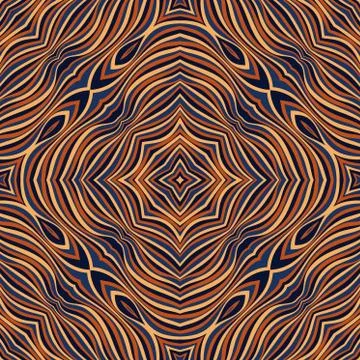 Abstract vintage ornamental patch seamless pattern Illustrazione stock