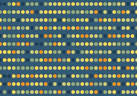 Abstract Vintage Pattern Dot background texture geometric, vector decoration  Illustrazione stock