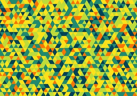 Abstract Vintage Pattern Triangle background texture geometric, green vector. 스톡 일러스트