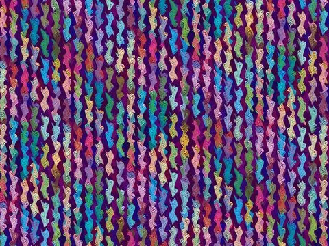 Abstract vintage retro fabric pattern for various design background. Illustrazione stock