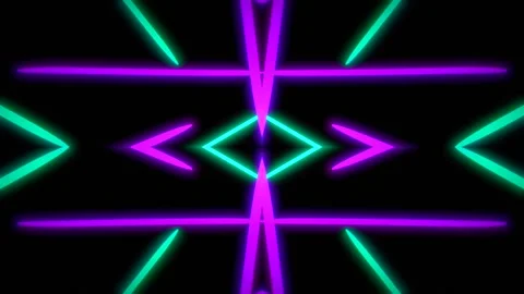 Abstract vintage sci-fi psychedelic interference background. Computer generated Stock Footage 227401607