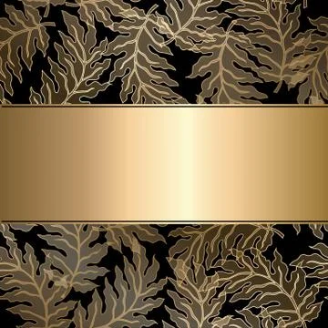 Abstract vintage seamless damask pattern Stock Illustration