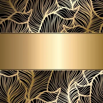 Abstract vintage seamless damask pattern Stock Illustration