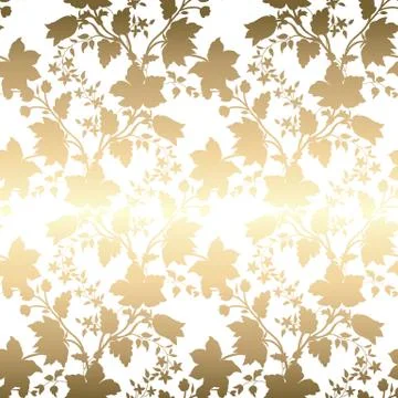 Abstract vintage seamless damask pattern Stock Illustration