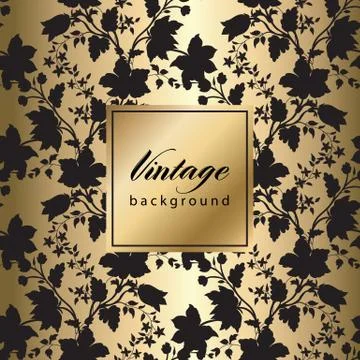 Abstract vintage seamless damask pattern 스톡 일러스트