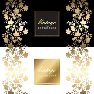 Abstract vintage seamless damask pattern Illustrazione stock