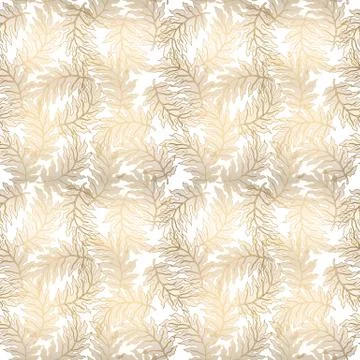 Abstract vintage seamless damask pattern Stock Illustration