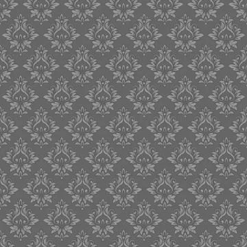 Abstract vintage seamless damask pattern Stock Illustration