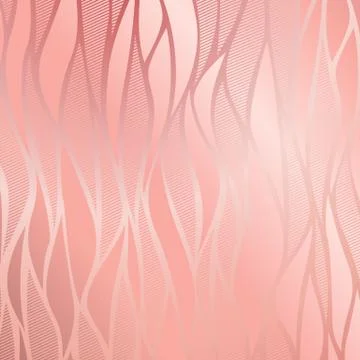 Abstract vintage seamless damask pattern. Rose gold Stock Illustration