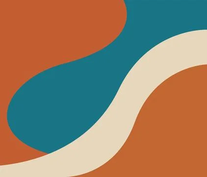 Abstract Vintage shape Background Design Template. abstract background  Illustrazione stock