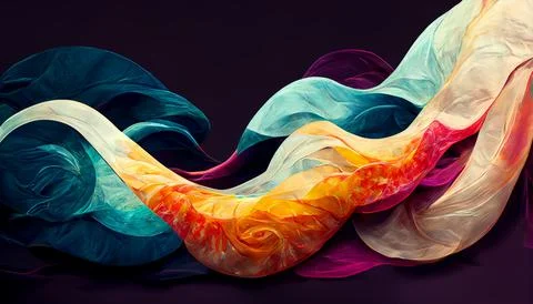 Abstract vintage wavy background Stock Illustration