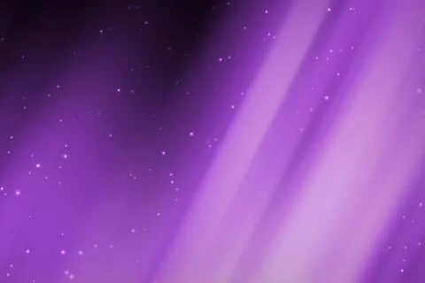 Abstract violet aurora background Stock Illustration