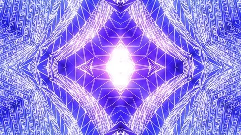 Abstract violet background of kaleidoscope effect. Stock Footage 82696573