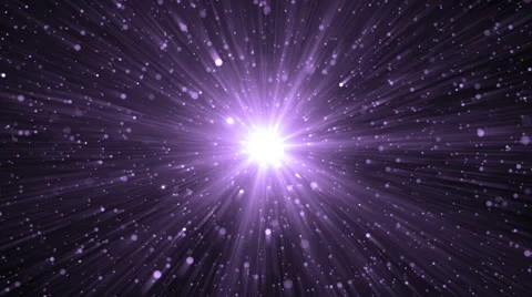 Abstract Violet Background With Rays Sparkles. Stock Footage 62413282
