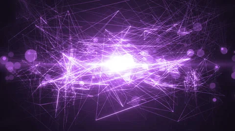 Abstract Violet Background With Rays Sparkles. Stock Footage 65433981