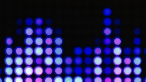 Abstract violet bokeh lights background for party Vídeos de archivo 126615384