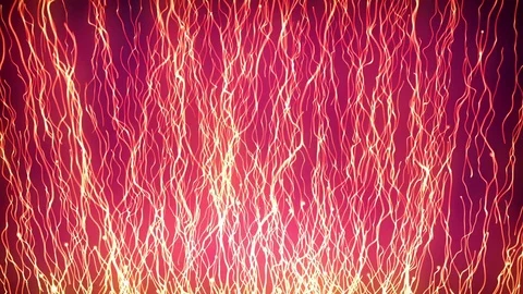Abstract violet Christmas motion background. Sparkles and round glitter bokeh Stock Footage 83691706