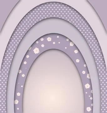 Abstract violet colored image of arc frames Illustrazione stock