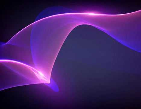 Abstract violet flame vector mesh background. Futuristic technology style. El Stock Illustration