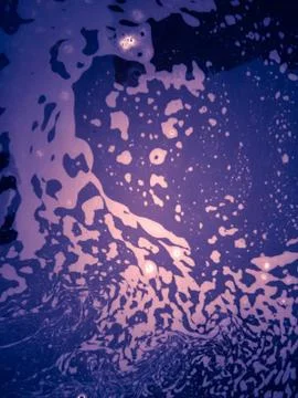 Abstract violet liquid pattern Stock Photos