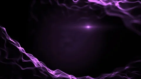 The abstract violet particles create interwoven texture. Veil dissolves and Stock Footage 115855490
