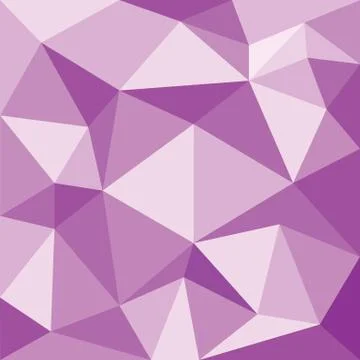 Abstract violet with polygonal pattern on the wall Illustrazione stock