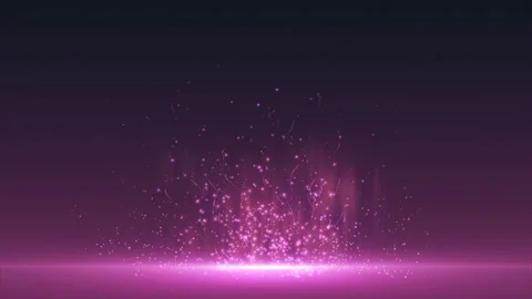 Abstract violet shimmering background. Glitter bokeh particles Stock Footage 112235848