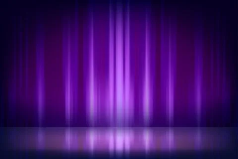 Abstract violet studio background. 3d vector mockup Stock-Illustration