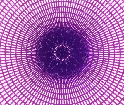 Abstract violet tech futuristic mesh background, 3d render Stock Illustration